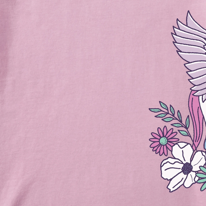 K'S S/S Crusher Unicorn and Flowers