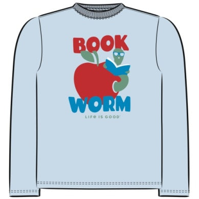 Book Worm L/S Toddler Crusher