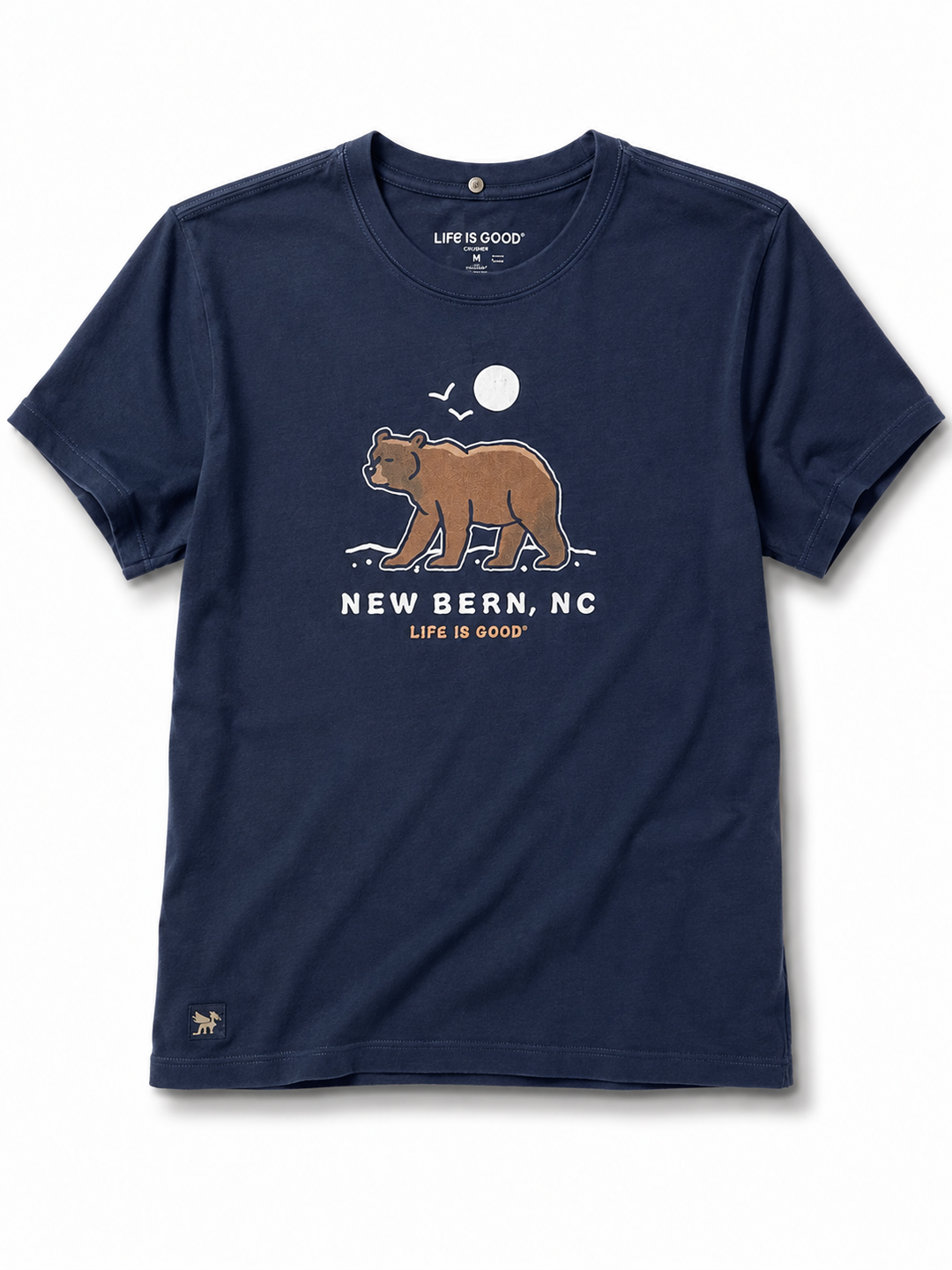 W's Walking Bear Crusher Tee, New Bern Name Drop