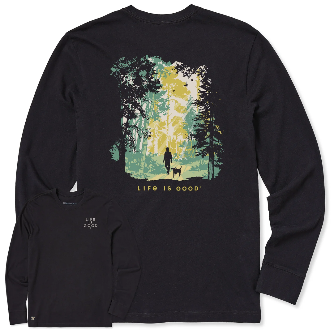 M's L/S Crusher Tee Walk In The Woods