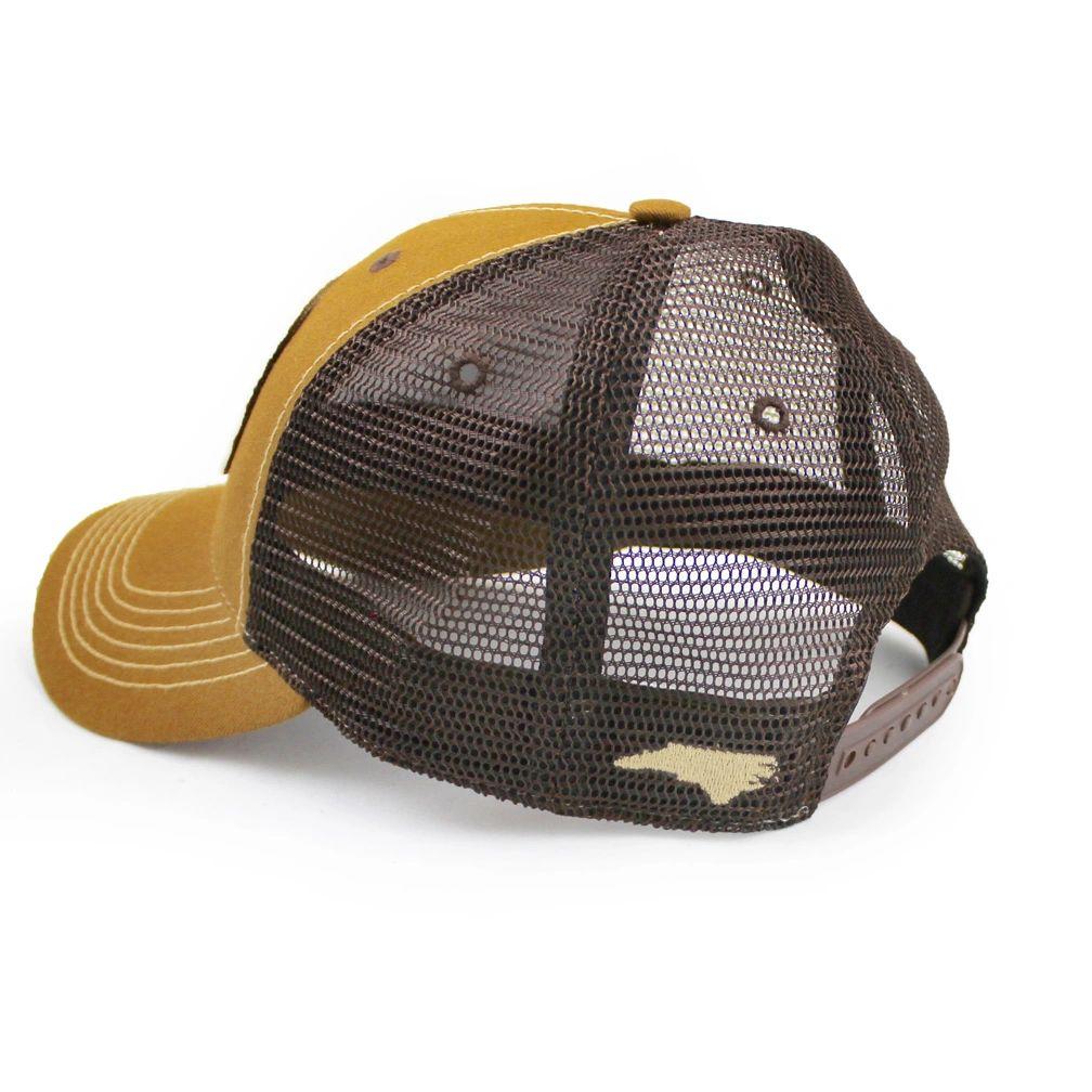 North Carolina Flag Patch Structured Trucker Hat