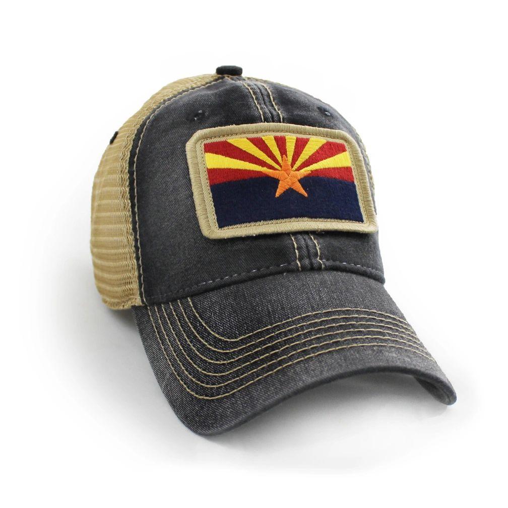 Arizona Flag Patch Trucker Hat