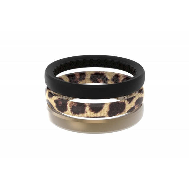Ring Stackable Leopard - Surf, Wind and Fire
