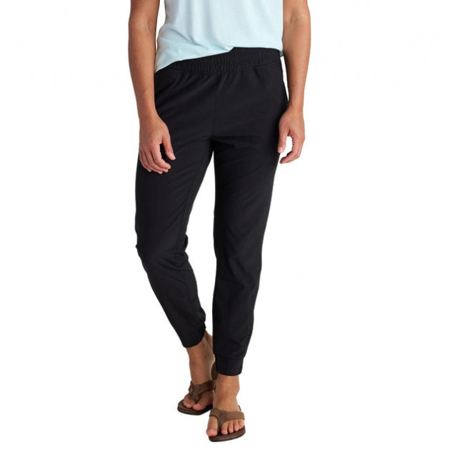 Women's Bamboo-Lined Breeze Pull On Jogger - Surf, Wind and Fire