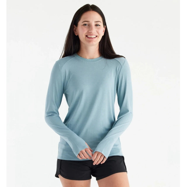 Women's Bamboo Shade Long Sleeve II - Surf, Wind and Fire