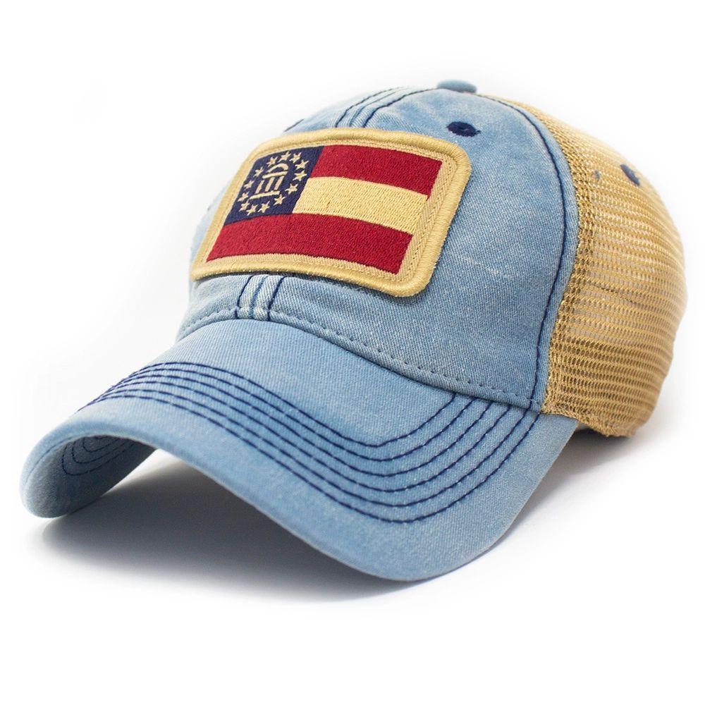 Georgia Flag Patch Trucker Hat